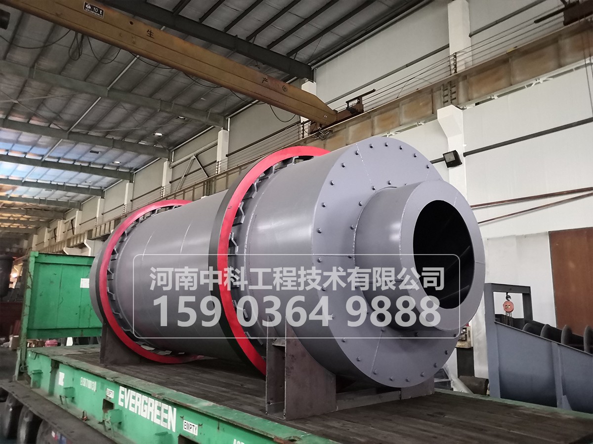 三筒沙子烘干機(jī)設(shè)備出料被物料溫度